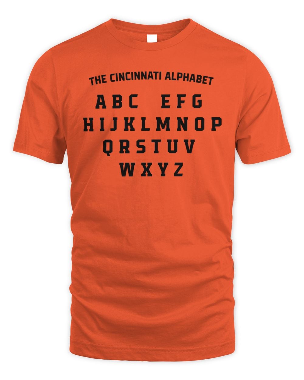 Cincy Shirts Shop The Cincinnati Alphabet T-Shirt