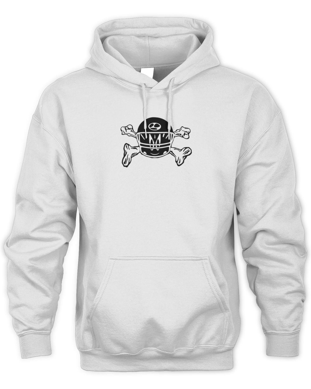 Slam City Skates Limosine Whole Hog Hoodie White