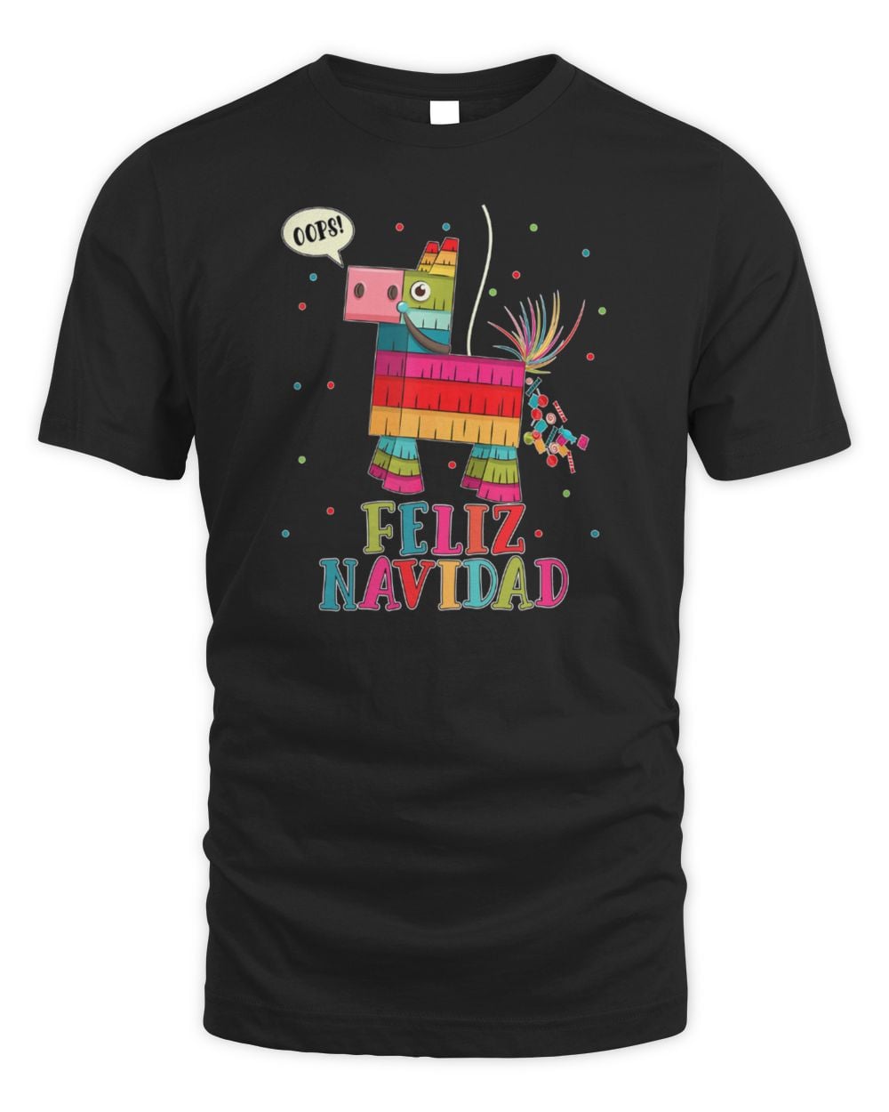 House Of Locos Feliz Navidad Mexican Pinata T-Shirt