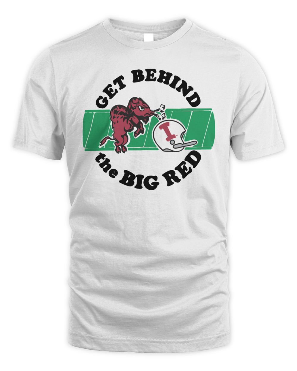Indiana University Get Behind The Big Red Official T Shirt