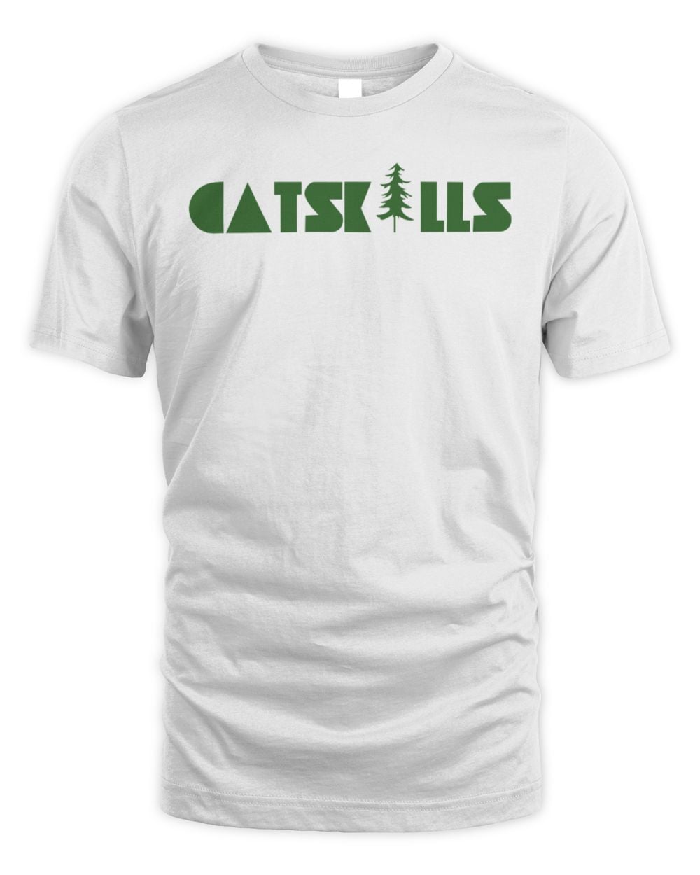 Catskills New York Tree White T-Shirt
