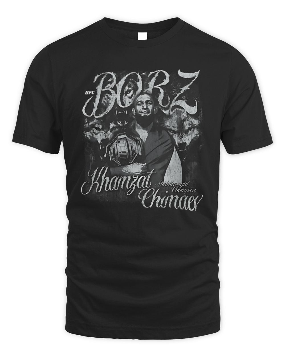 Khamzat Chimaev Grunge Official T Shirt