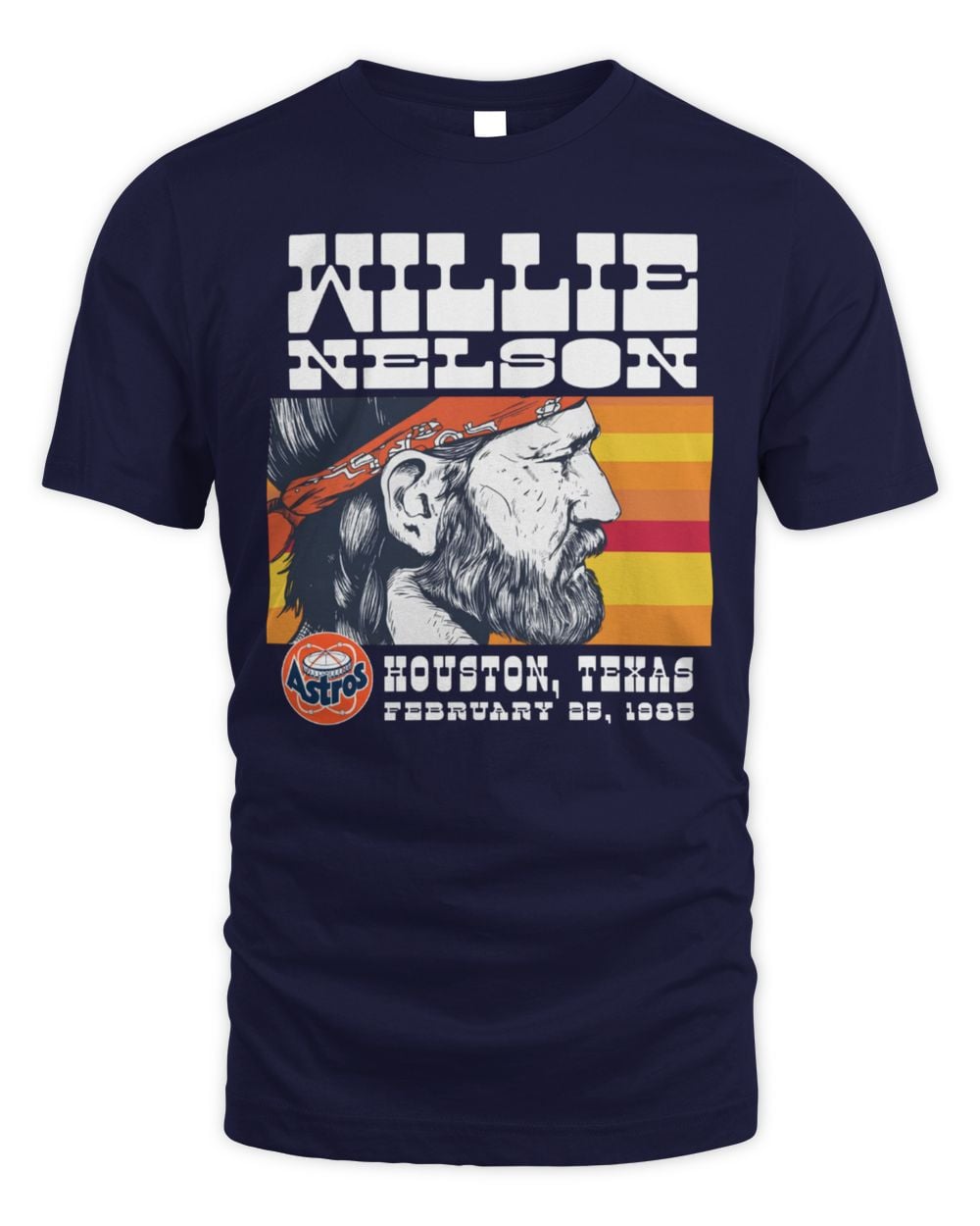 Houston Astros x Willie Nelson Sportiqe Unisex T-Shirt