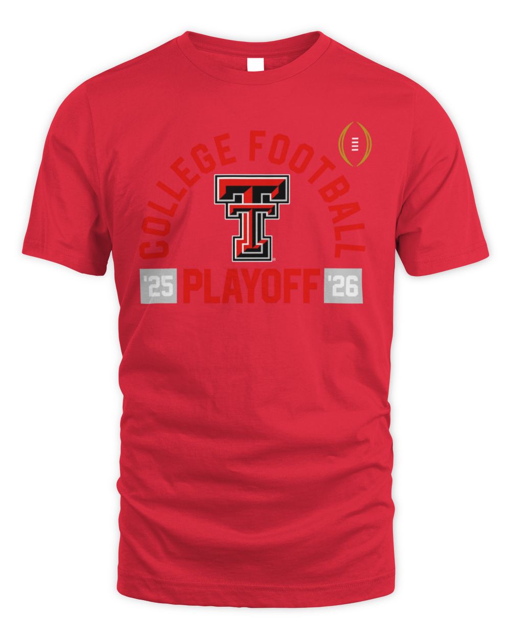 Texas Tech Red Raiders 2025-26 College Football Playoff Touchdown Glory T-Shirt
