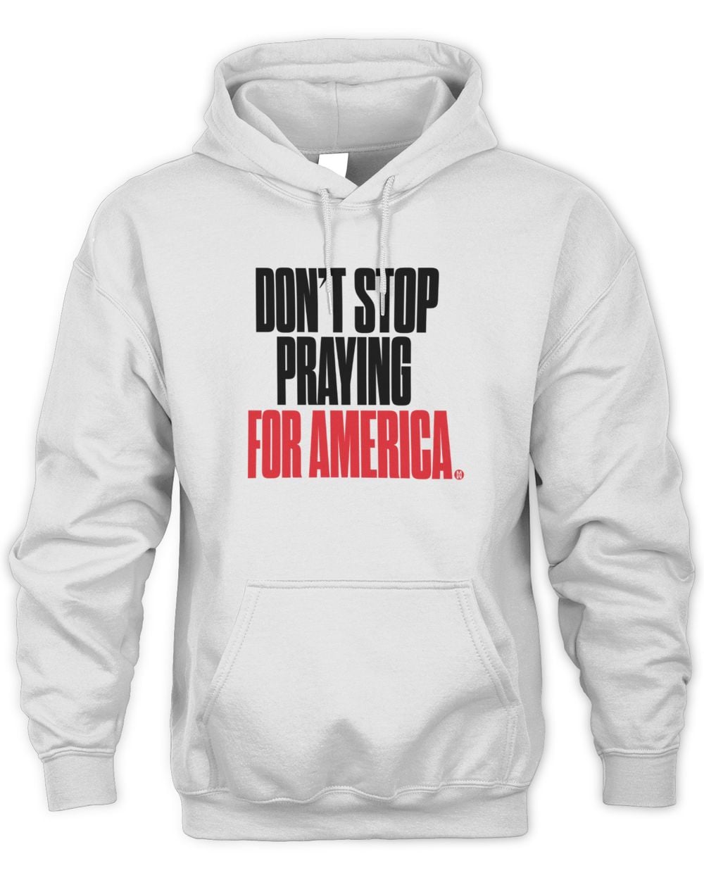 Matthew West Don't Stop Praying For America Hoodie White