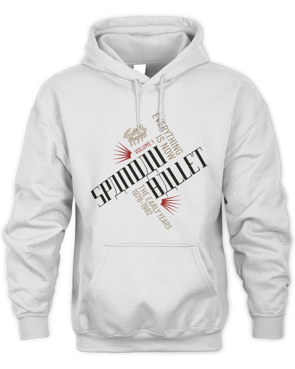 Spandau Ballet Everything Is Now Hoodie White