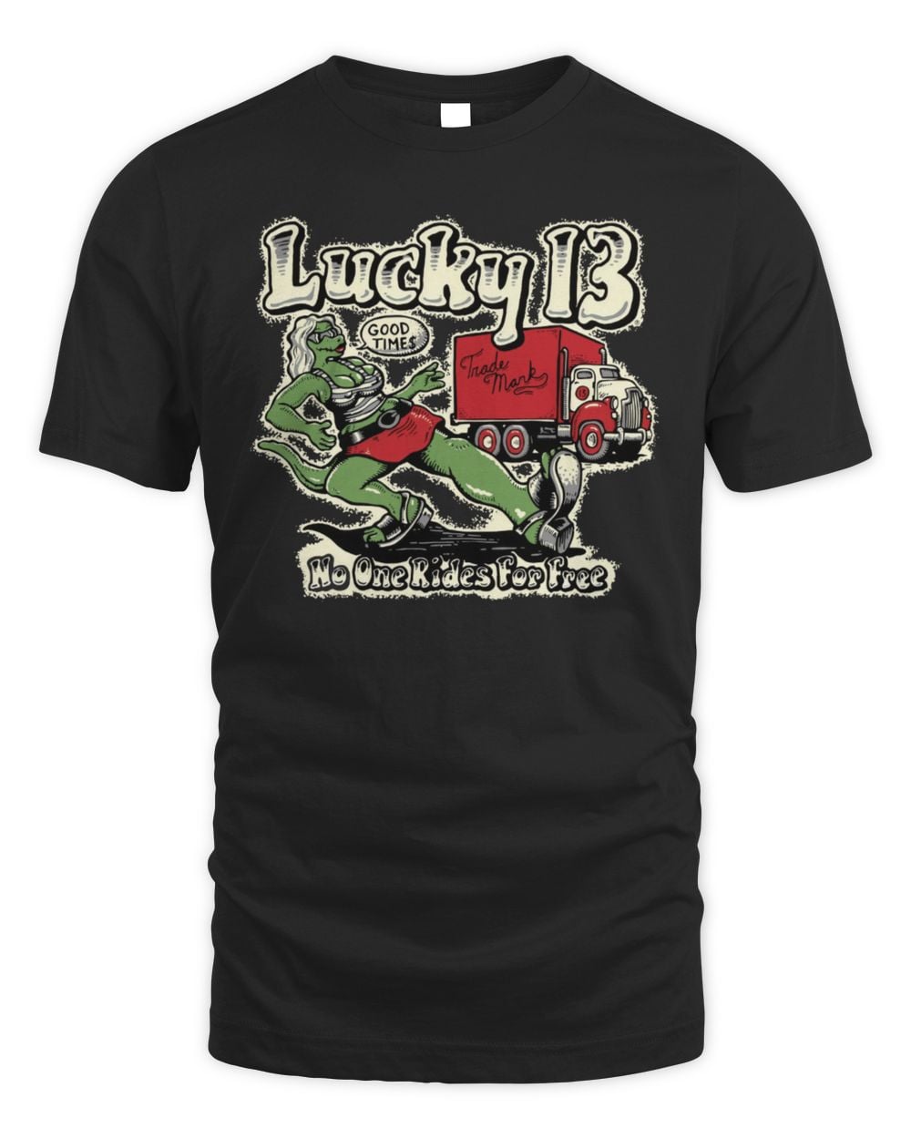 Lucky 13 Lot Lizard T-Shirt Black