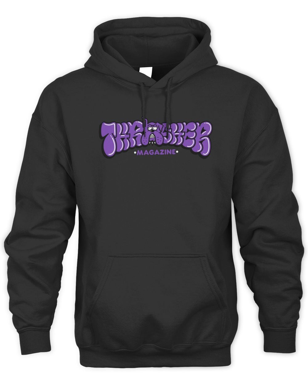 Orchard Skateshop Thrasher Bully Black Hoodie Sweatshirt