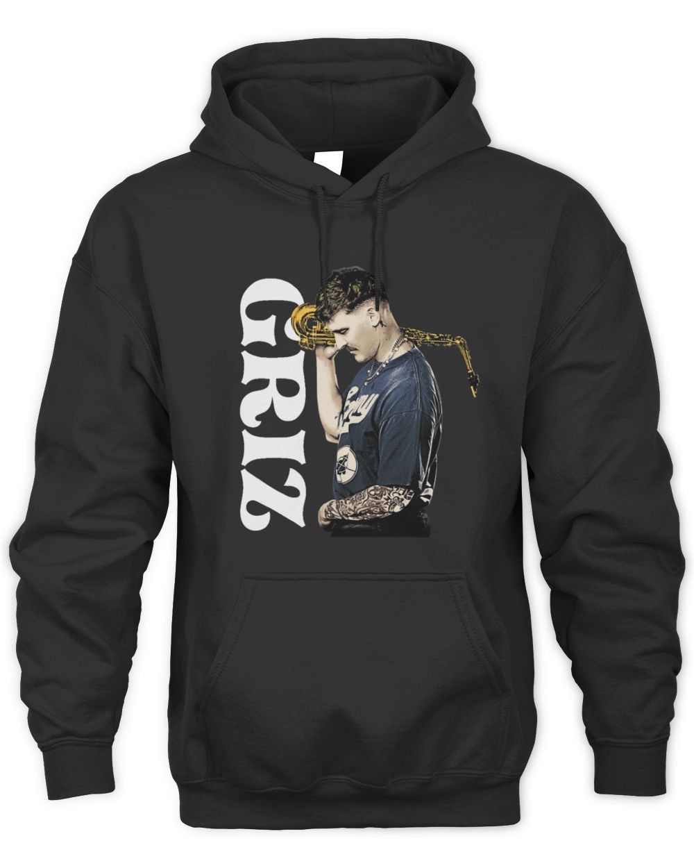 Griz Merch Griz Portrait Hoodie Sweatshirt