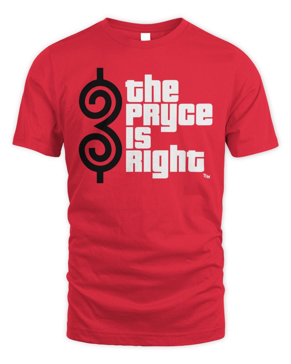 Two Seam Merch The Pryce Is Right T-Shirt Red