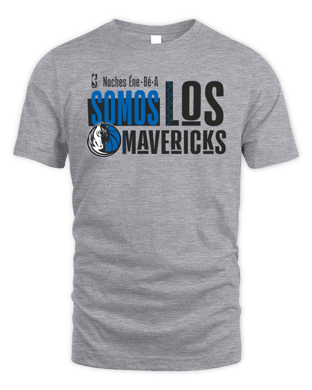 Men's Gray Dallas Mavericks Noches Training T-Shirt