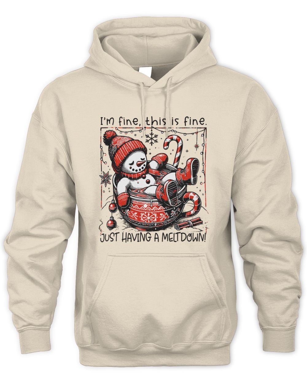 Tokyo-Tiger Christmas Disaster Hoodie Sweatshirt