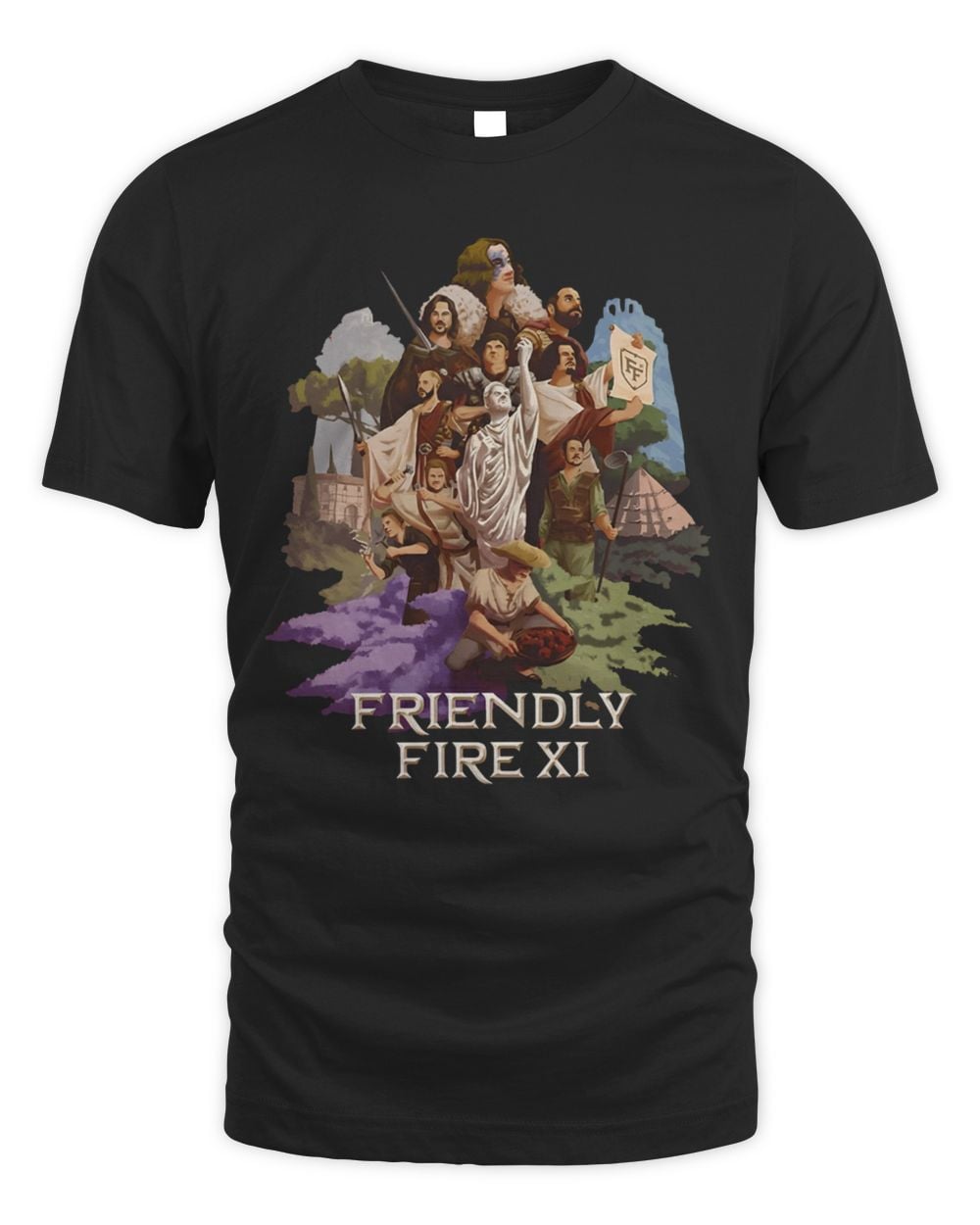 Friendly Fire Merch Friendly Fire Key-Art T-Shirt