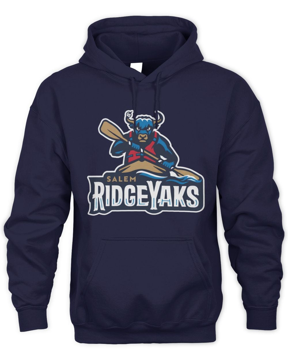 Salem Ridge Yaks Legends Navy Hoodie Sweatshirt