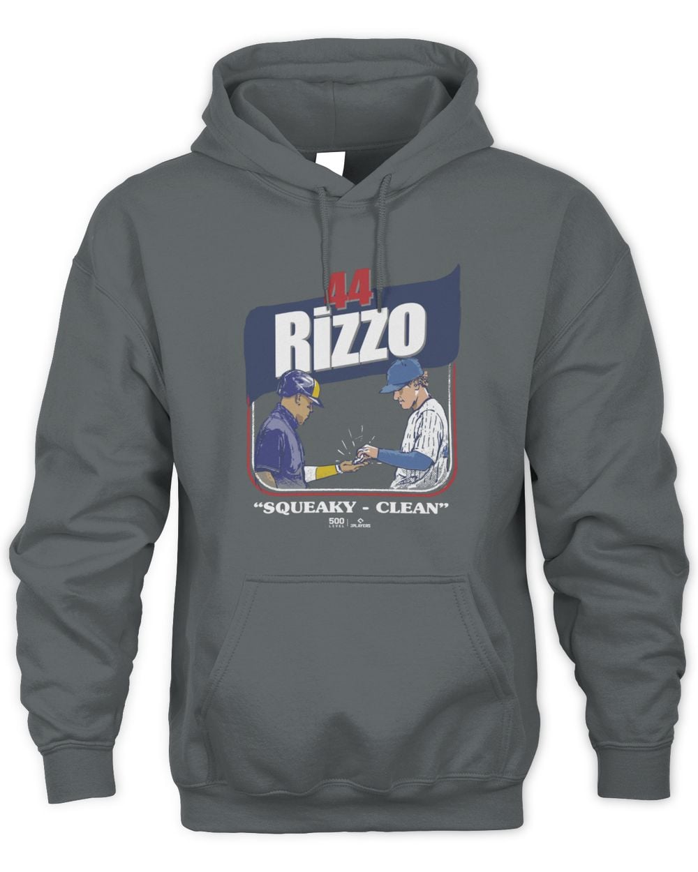 Anthony Rizzo Chicago C Squeaky-Clean Hoodie Sweatshirt