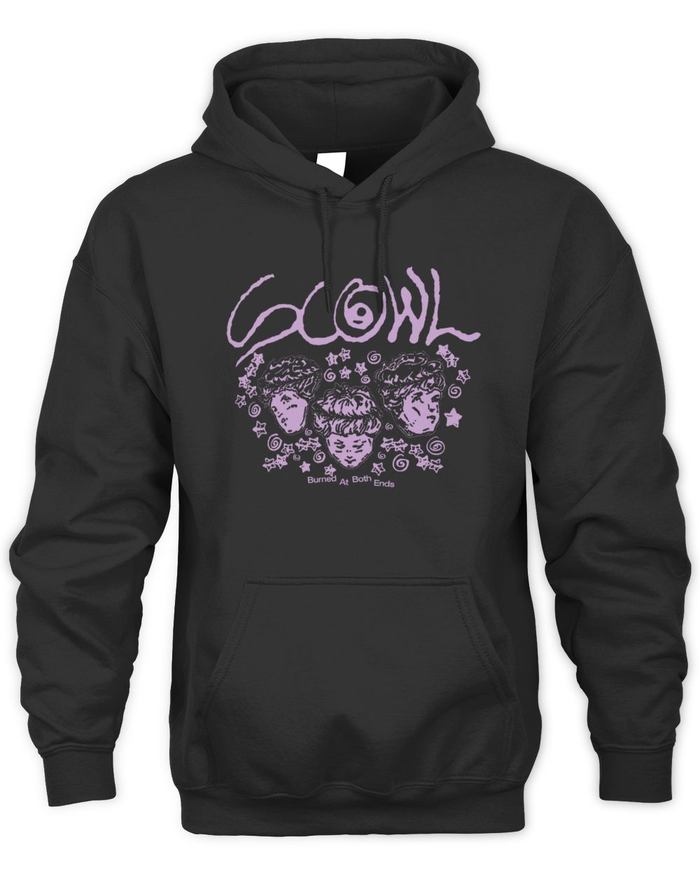Scowl Official Store B.A.B.E. Black Hoodie