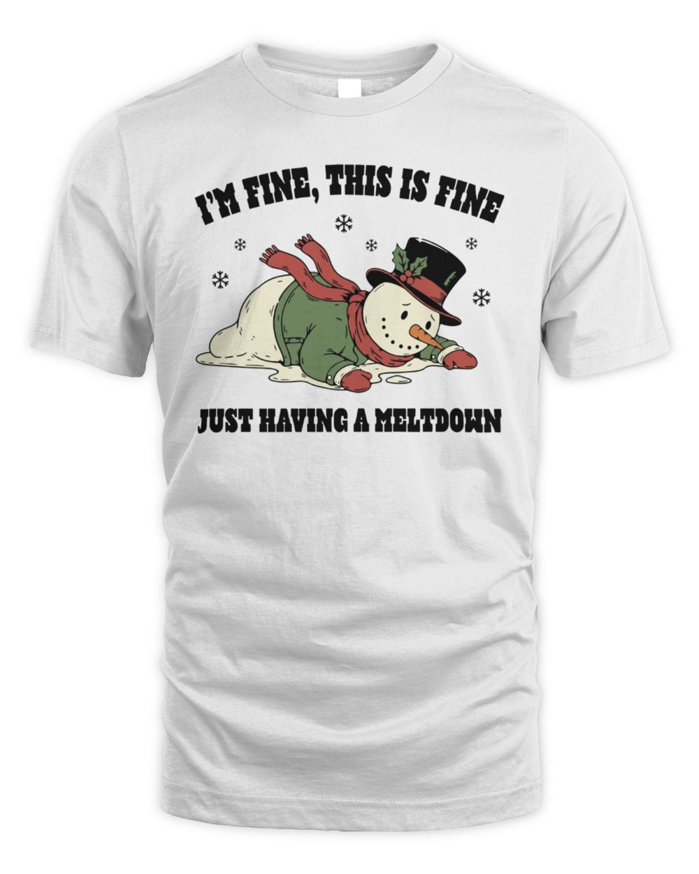 Just Having A Meltdown T-Shirt White