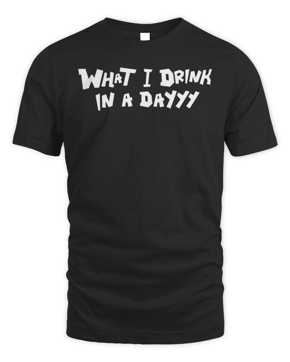 Problematic Pub Merch What I Drink In A Day Double Parked T-Shirt