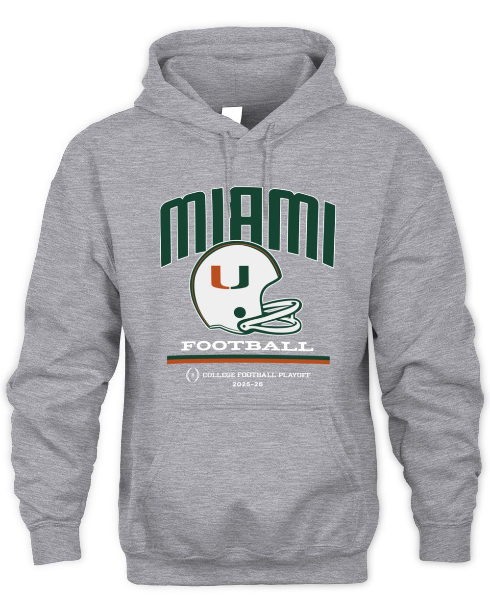 Miami Football 2025 CFP Vintage Helmet Hoodie Sweatshirt