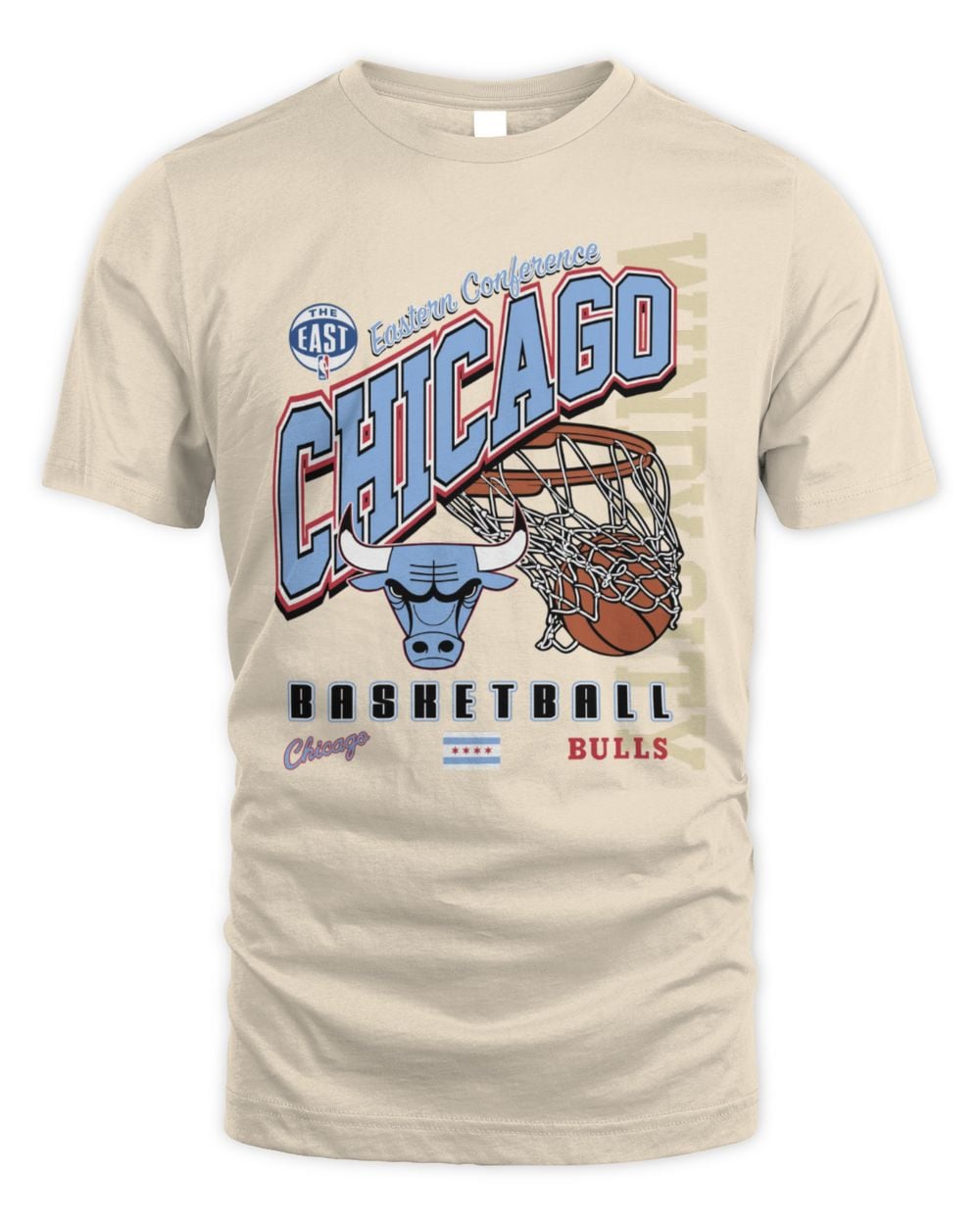 Chicago Bulls 2025 City Edition Stone T-Shirt
