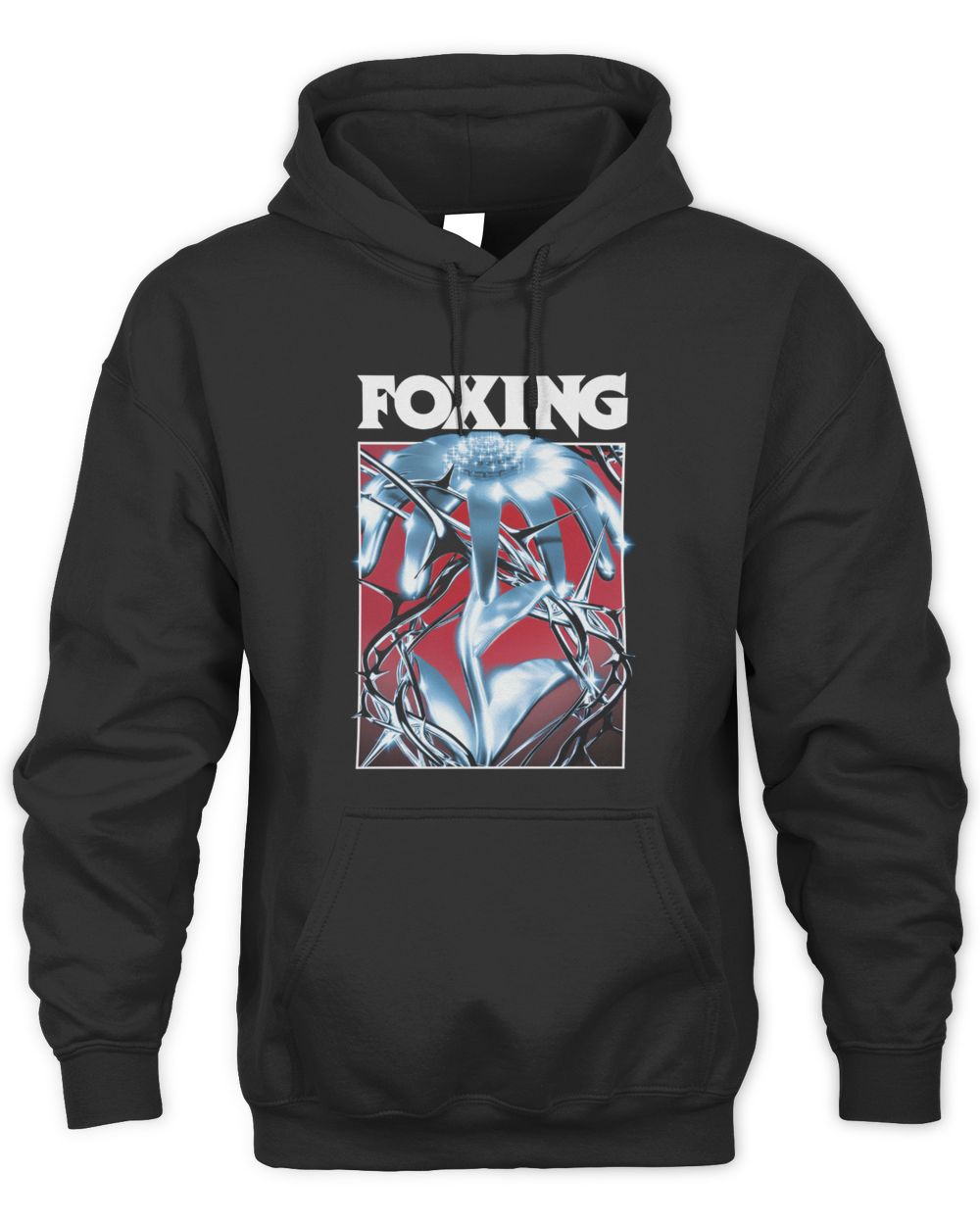 Foxing Merch Chrome Bloom Hoodie Sweatshirt