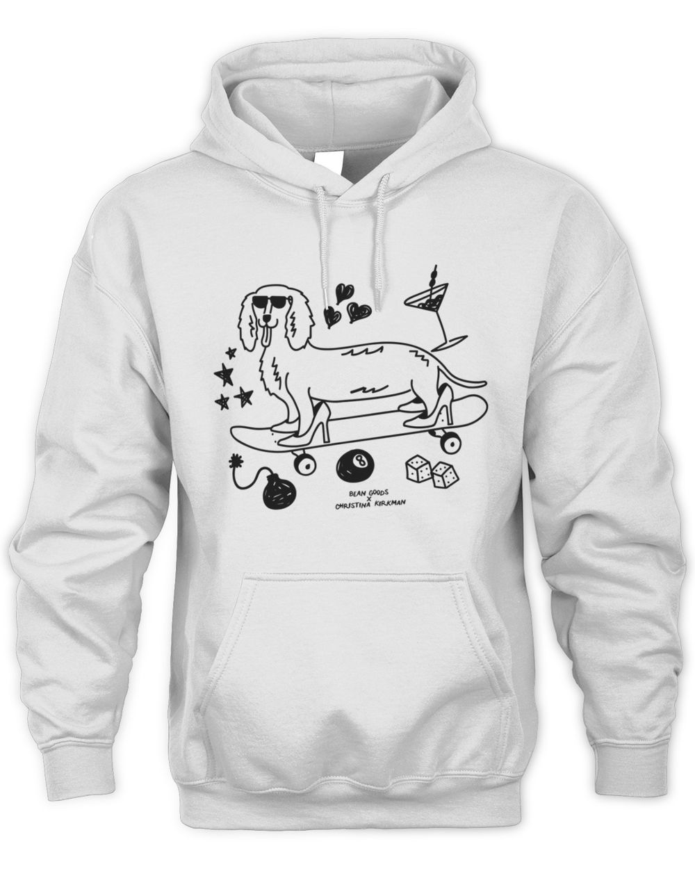 Hot Dogs & High Heels Society Unisex Hoodie