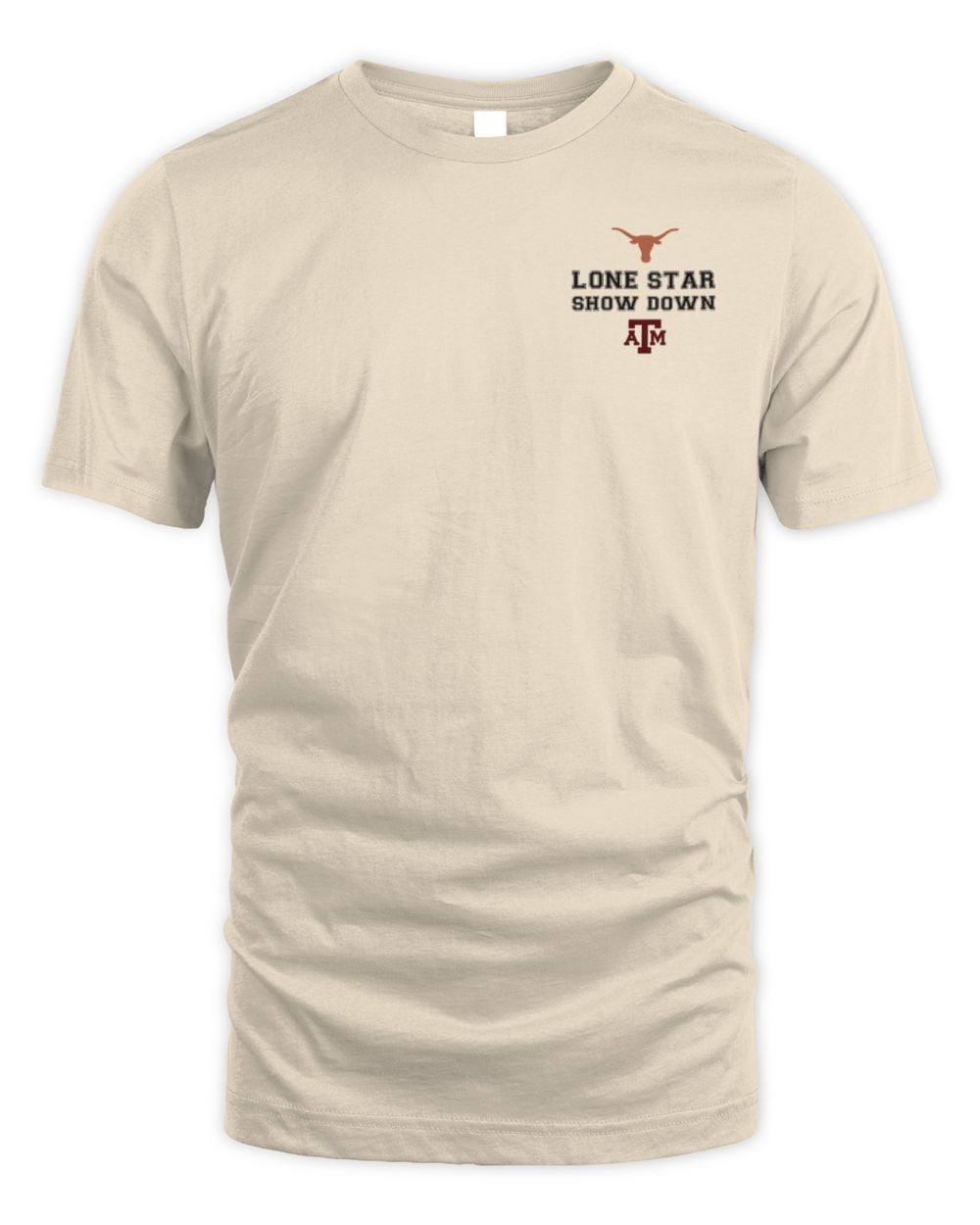 Texas Longhorns White Lone Star Showdown Short Sleeve T Shirt