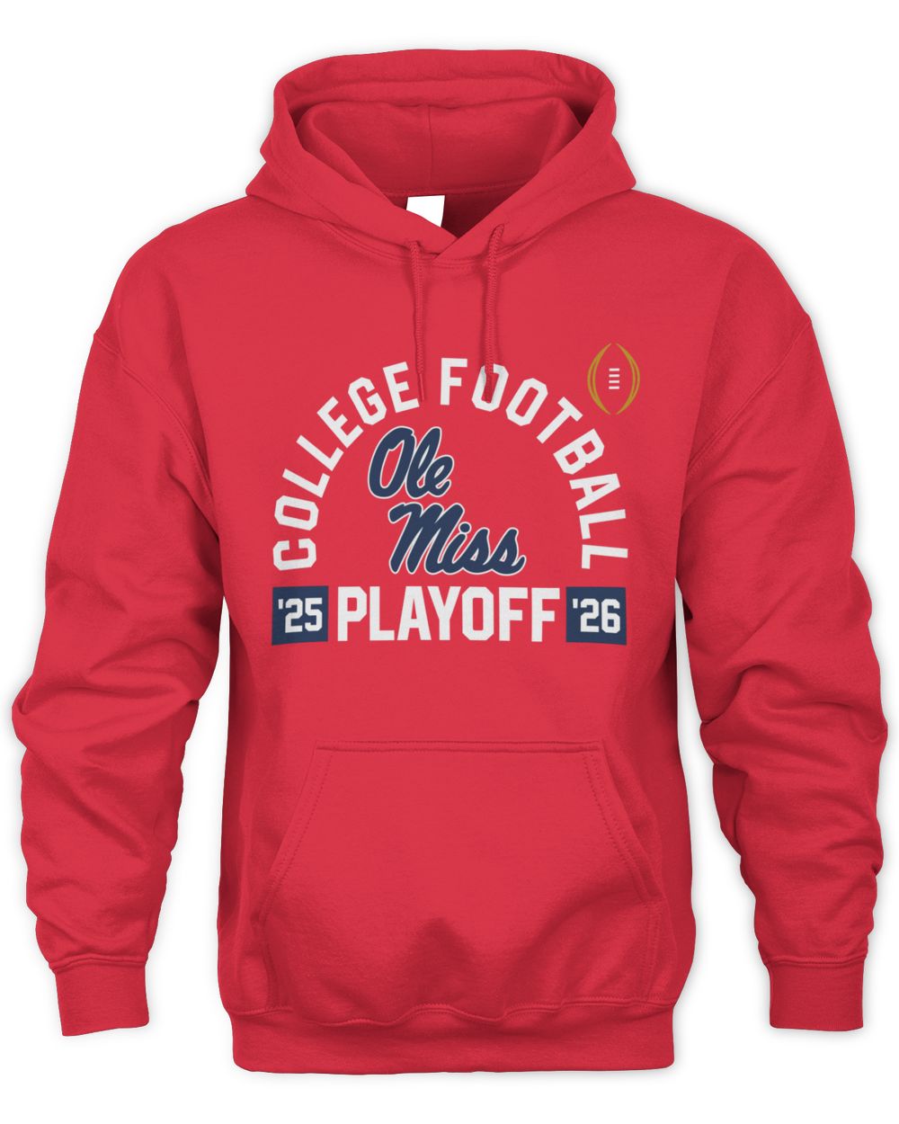 Ole Miss Rebels 2025-26 College Football Playoff Touchdown Glory Hoodie Sweatshirt
