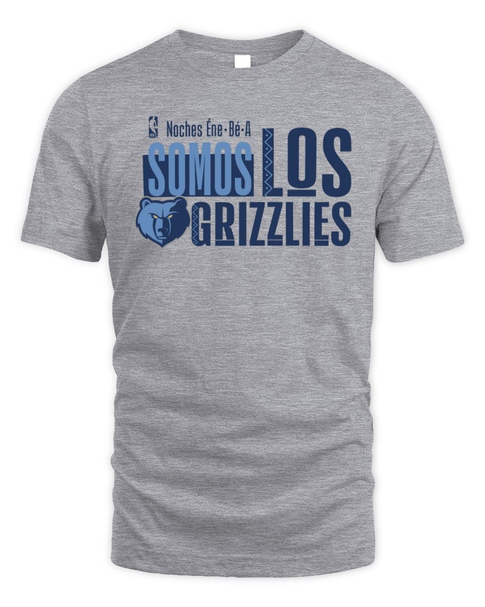 Men's Gray Memphis Grizzlies Noches Training T-Shirt