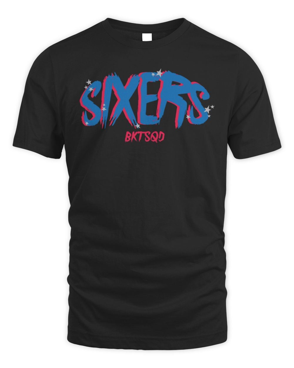NBA X BKTSQD Philadelphia Sixers Black Shirts