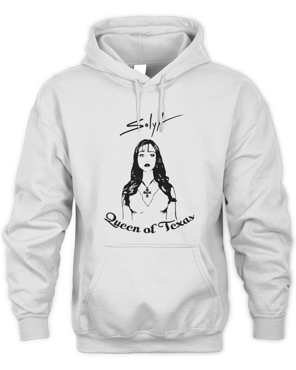 Solya Merch Queen of Texas Hoodie Sweatshirt