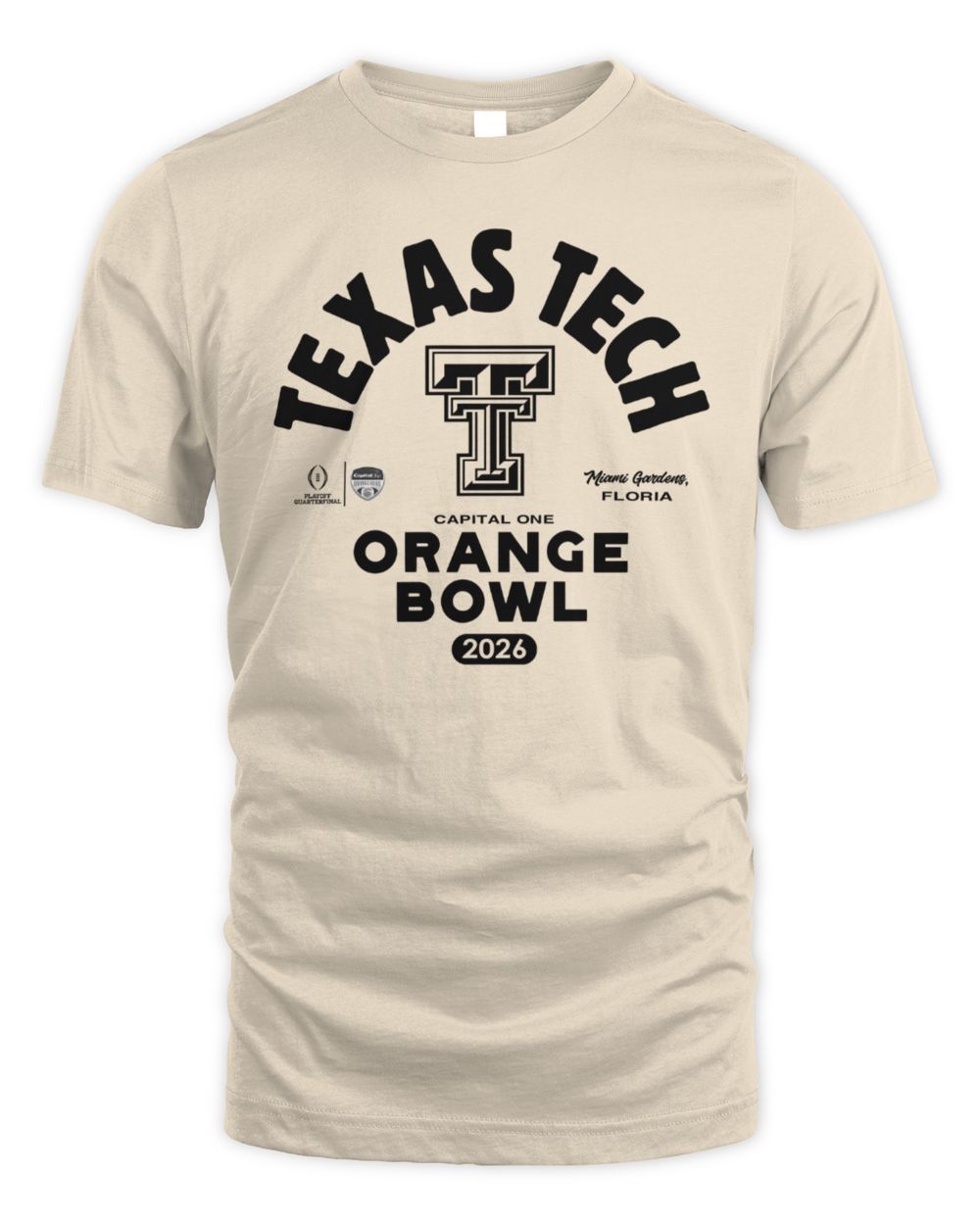 Texas Tech 2026 Capital One Orange Bowl Bound Tshirt