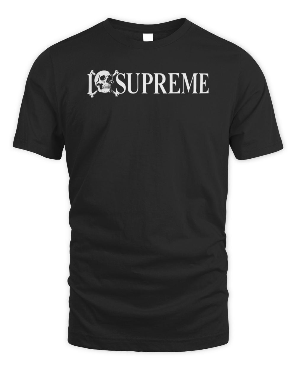 Supreme Skull Black Tee