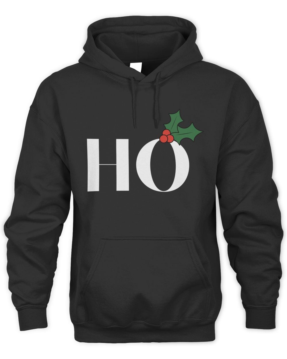Christmas Ho Holly Hoodie Sweatshirt