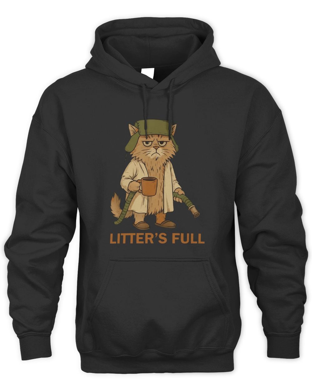 Litters Full Funny Cat Lovers Christmas Xmas Hoodie
