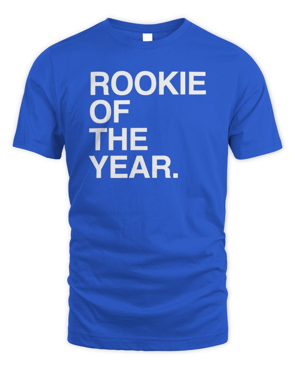 Obvious Shirts Shop Rookie Of The Year T-Shirt Royal