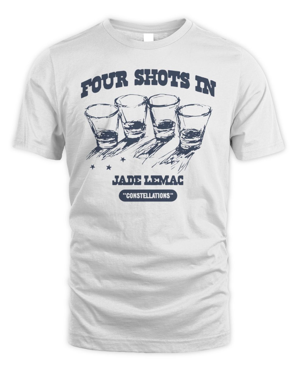 Jade LeMac Four Shots In Tee