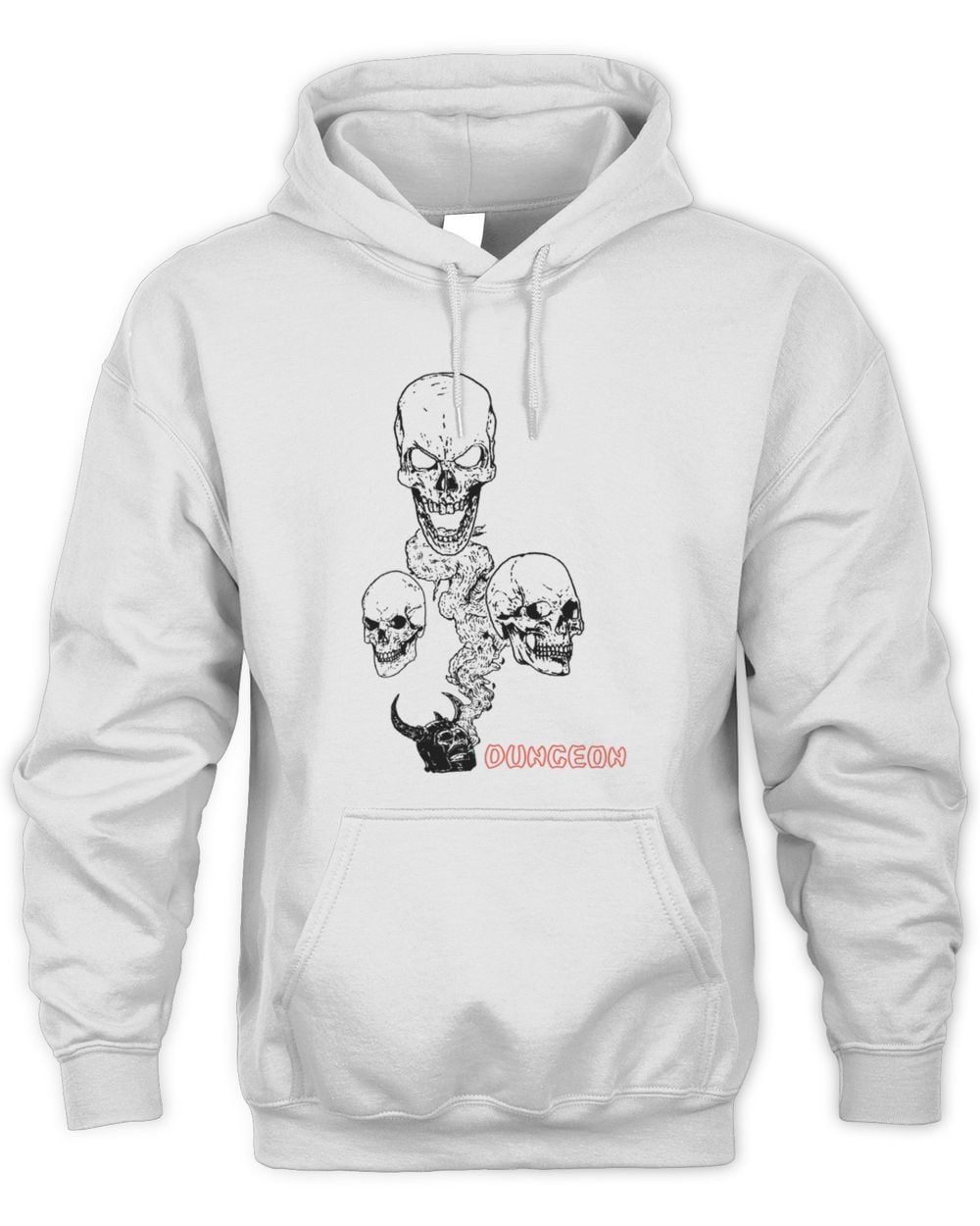 Slam City Skates Dungeon No Body Lives Hoodie Sweatshirt