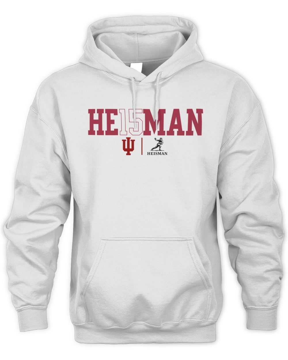 Fernando Mendoza Indiana Hoosiers Unisex 2025 Heisman Trophy Winner Text Hoodie Sweatshirt