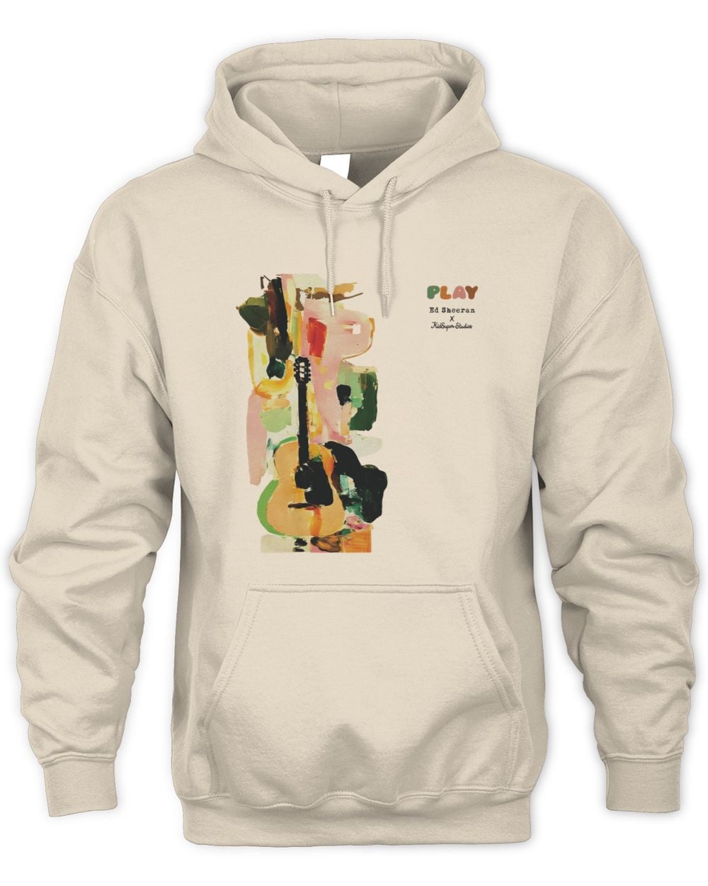 Ed Sheeran Play x KidSuper Watercolor Hoodie Sweatshirt