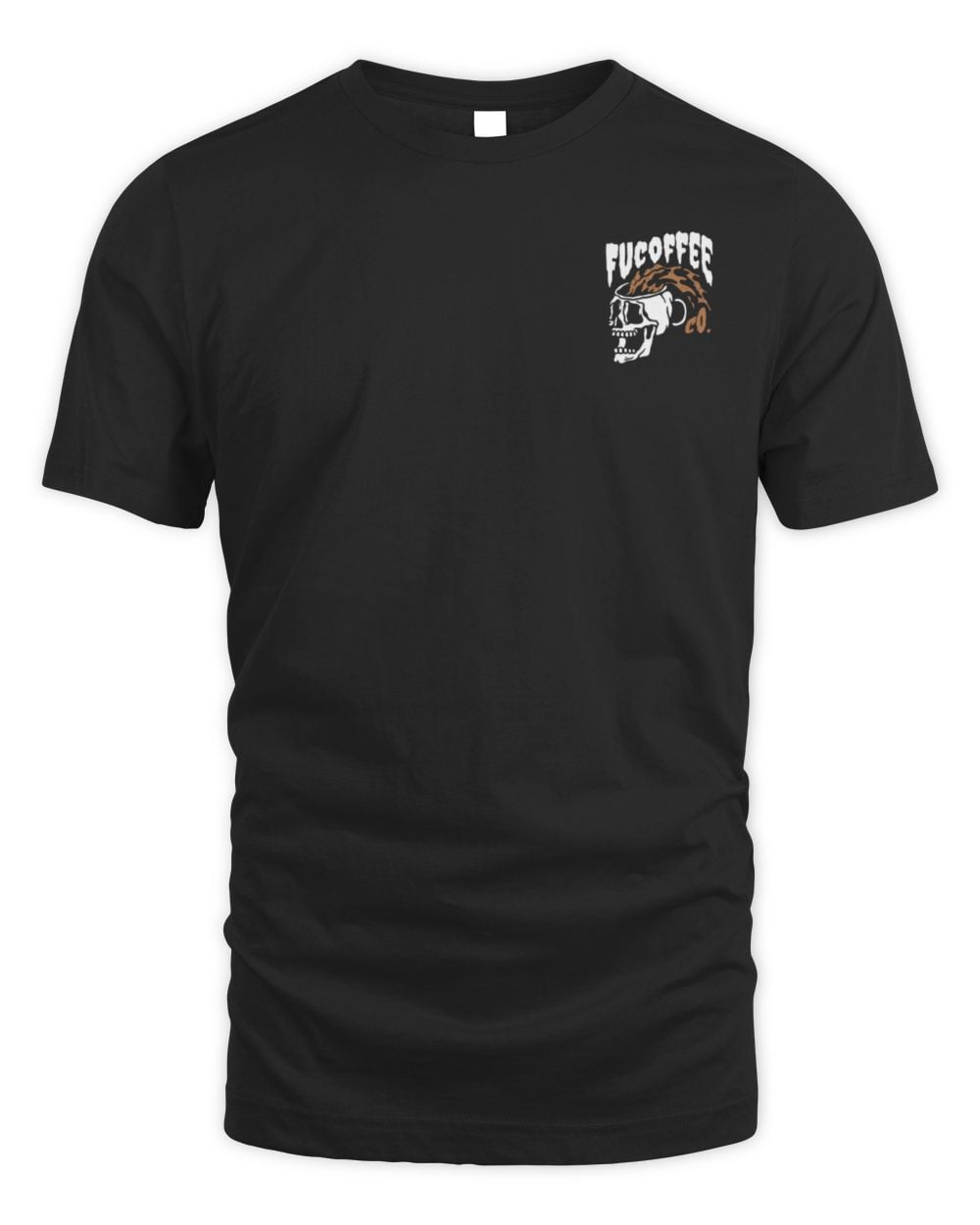 FuCoffee Merch Death Before Decaf T-Shirt