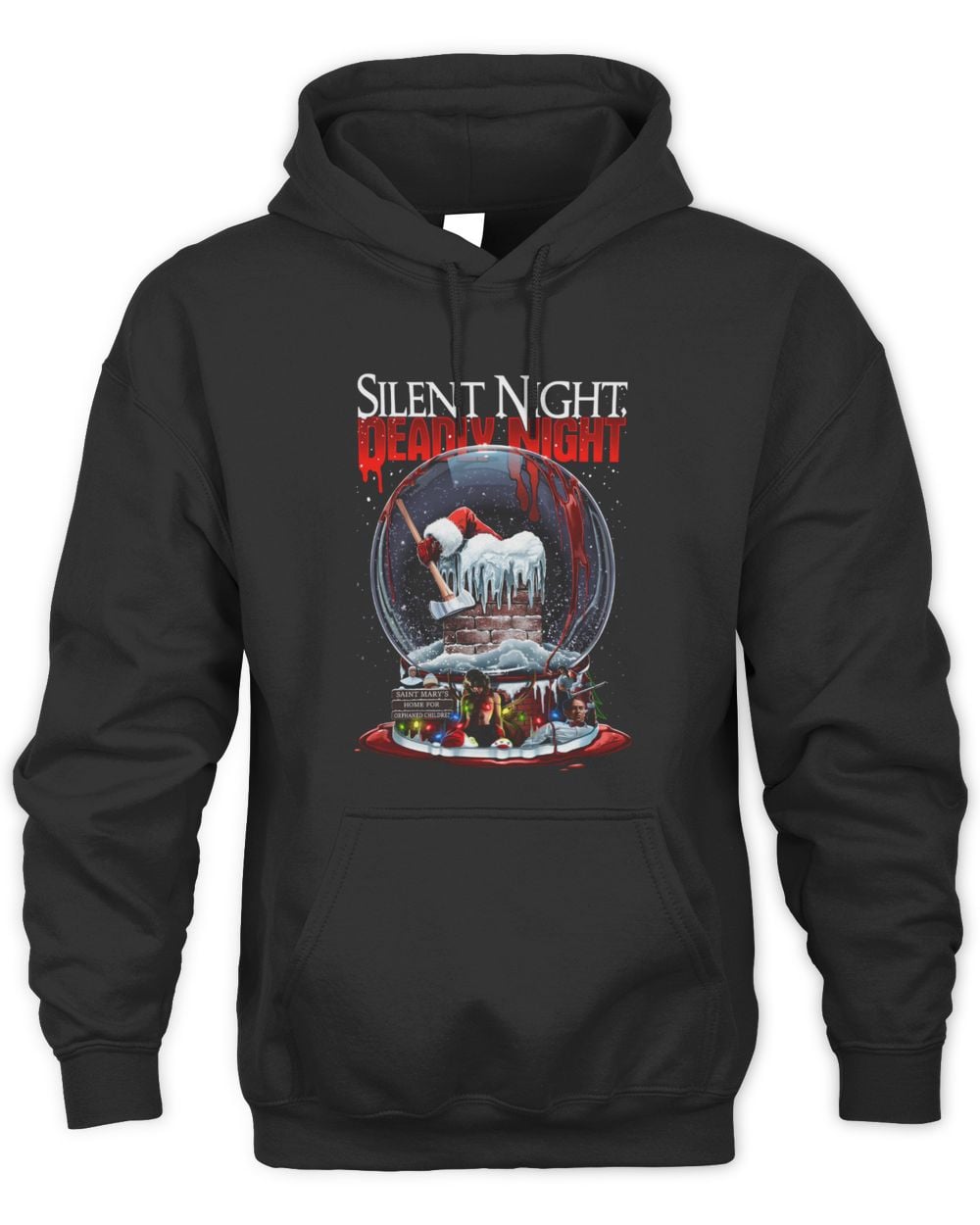 Silent Night Deadly Night Frozen In Fear Hoodie Sweatshirt