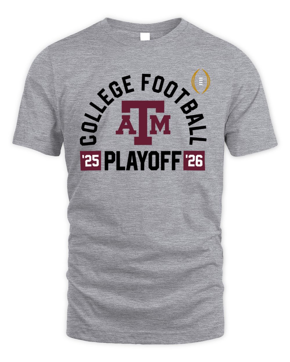 Texas A&M Aggies 2025-26 College Football Playoff Touchdown Glory T-Shirt