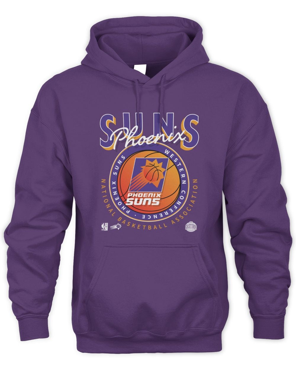 Phoenix Suns Mens Conference Throwback Hoodie Sweatshirt