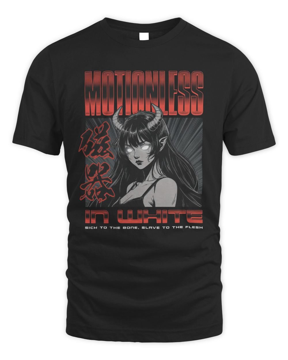 Motionless In White Fall 2025 Tour Dates T-Shirt