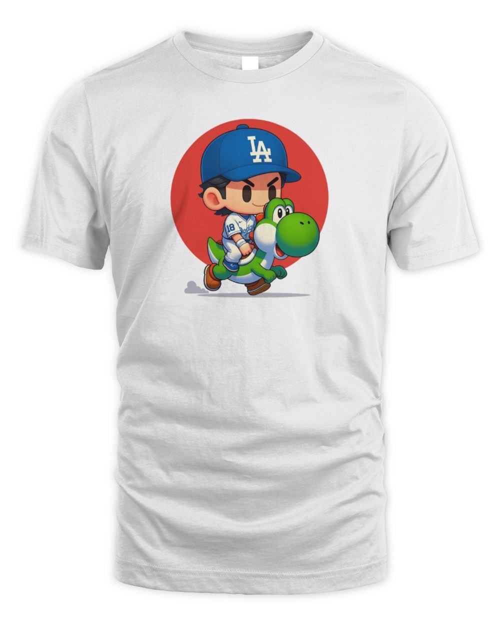 Doyers Dave Yoshi LA Dodgers Cartoon Shirt