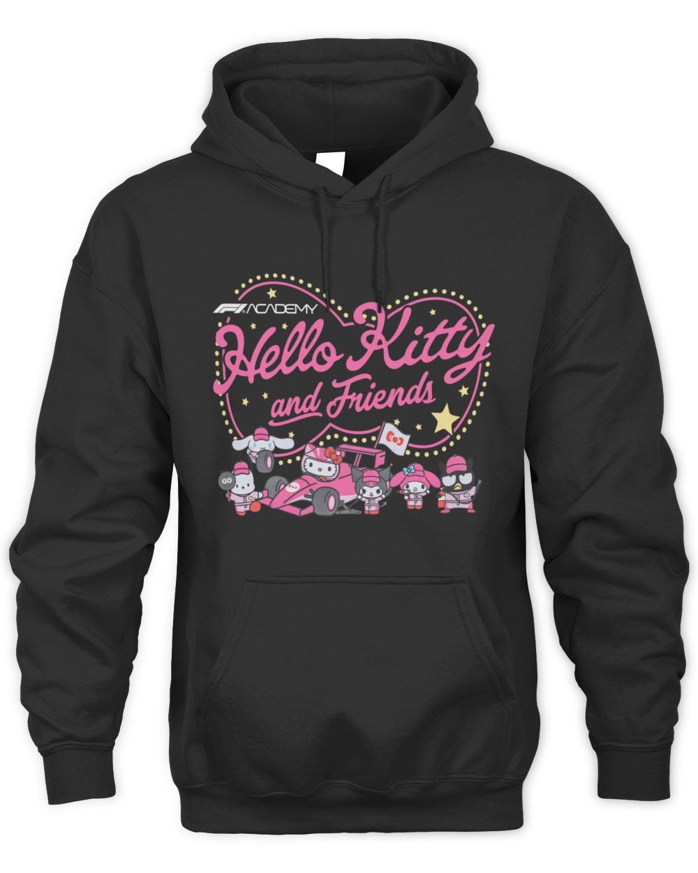 Formula 1 Academy Hello Kitty Pit Crew Hoodie Sweatshirt