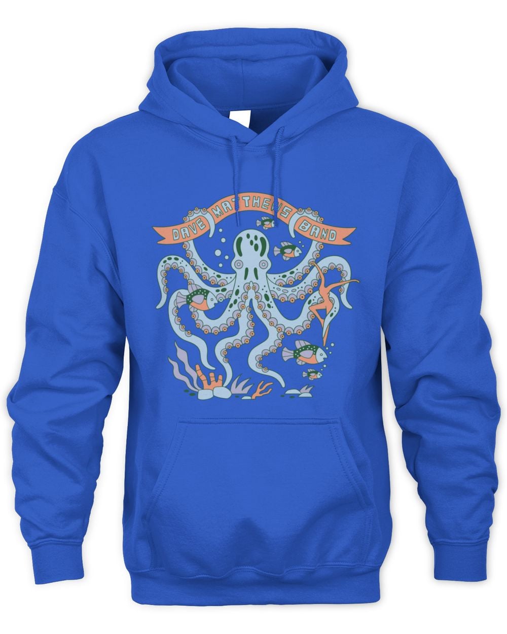 Dave Matthews Band Octopus Hoodie Sweatshirt
