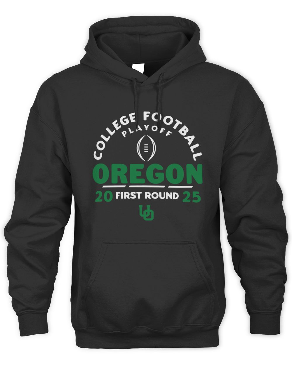 College Football Playoff 2025 First Round Oregon Ducks Official Hoodie