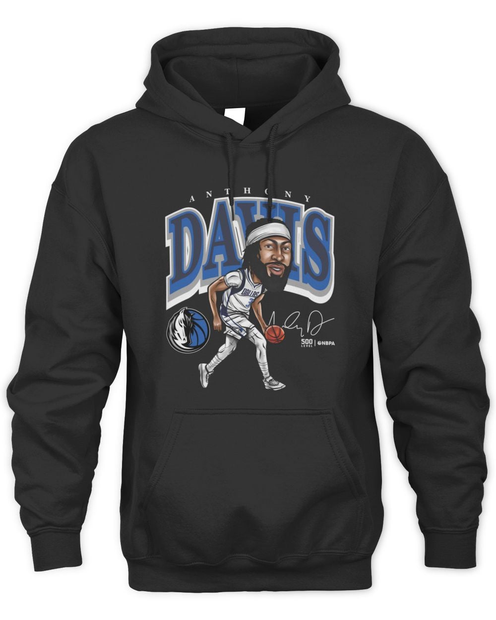 Anthony Davis Dallas Mavericks Cartoon Hoodie Sweatshirt